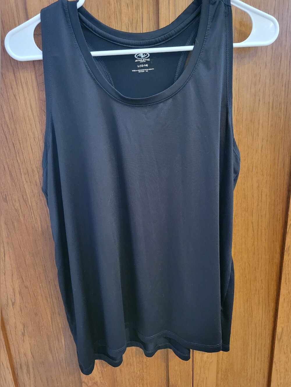 Bundle Of 2!!!  Athletic Works Black Tanks Size Large 12-14